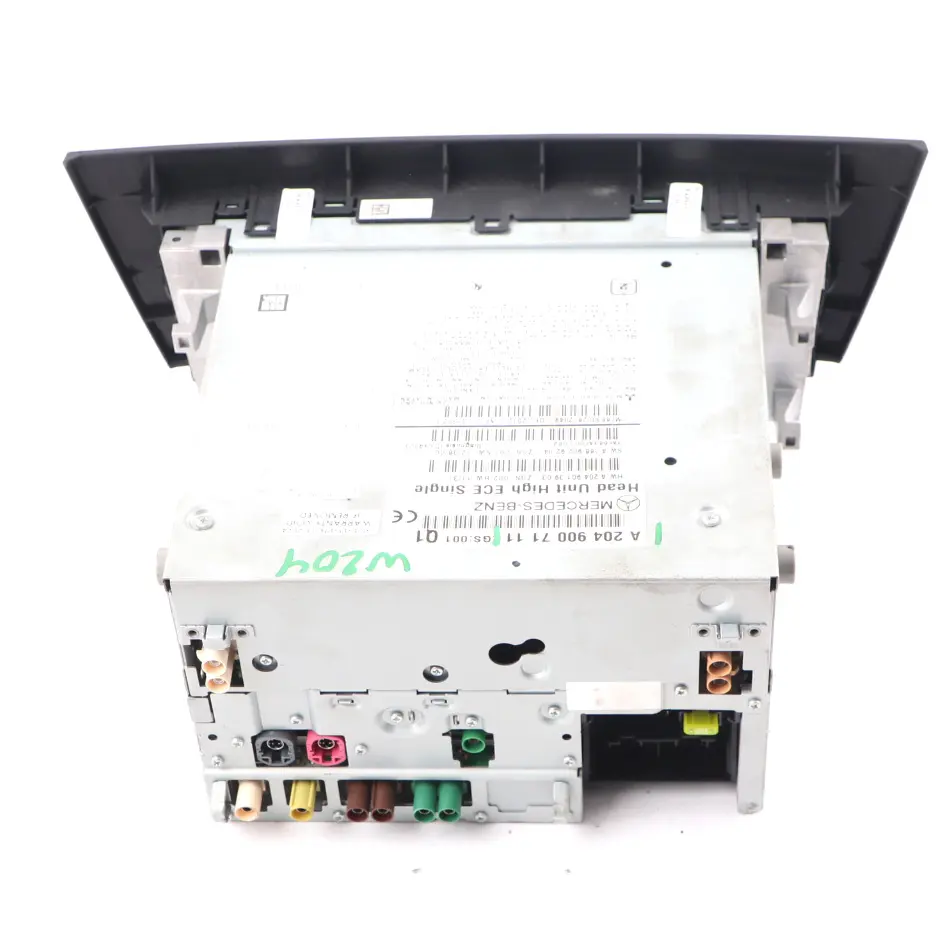 Mercedes W204 Navigation CD Player Radio Stereo Sat Nav Head Unit - SKU A2049007111 - Part number A2049007111