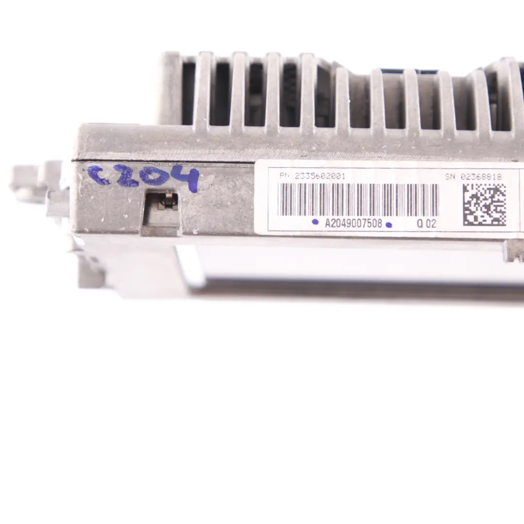 Display Screen Monitor Radio Sat Nav Navigation Unit to Mercedes W204 with Part number A2049007508 Mercedes W204 Display Screen Monitor Radio Sat Nav Navigation Unit - SKU A2049007508 - Part number A2049007508