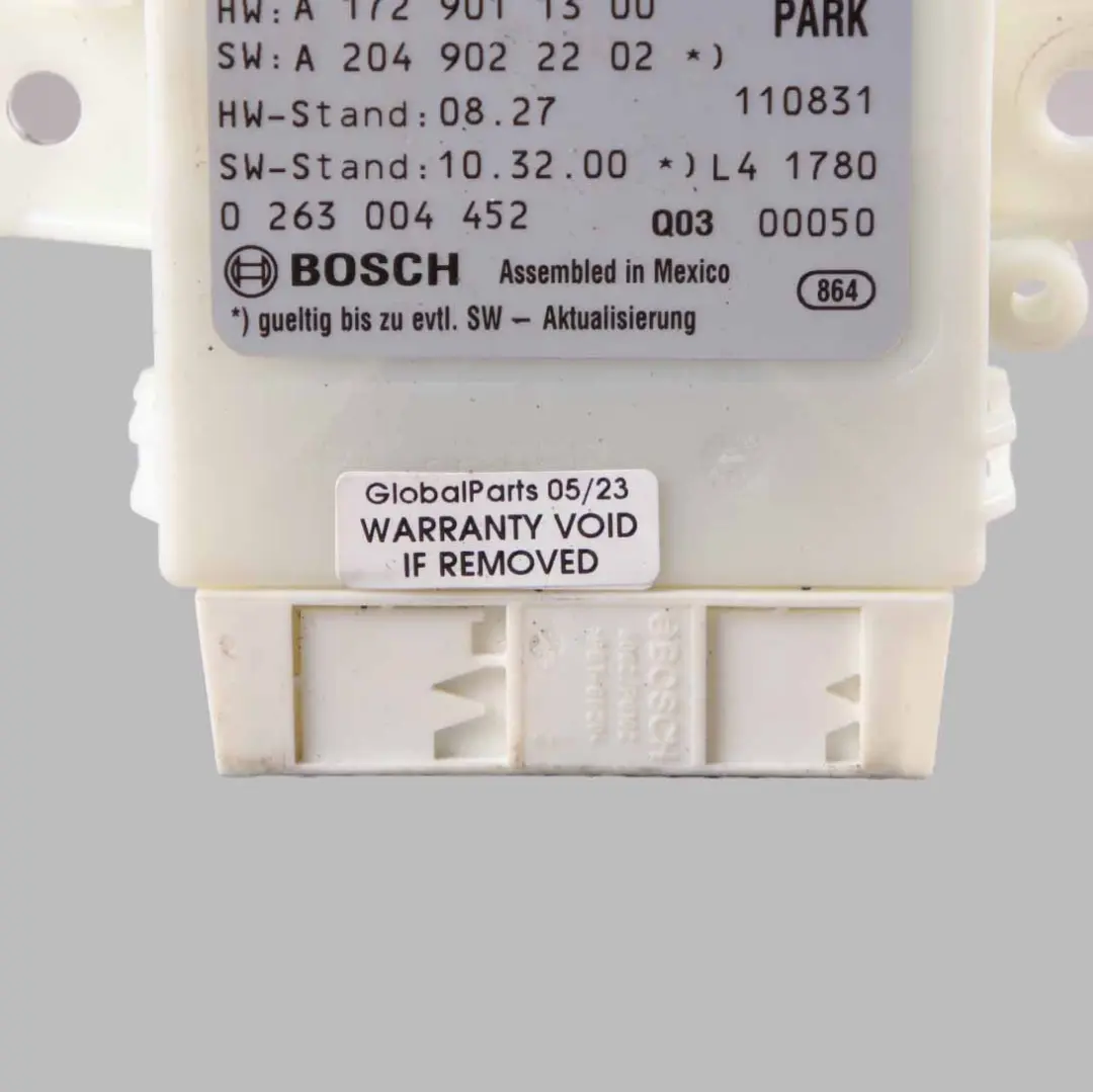 Mercedes W204 S204 PDC Módulo aparcamiento Unidad Control Distancia Sensor - SKU A2049009004 - Número de pieza A2049009004