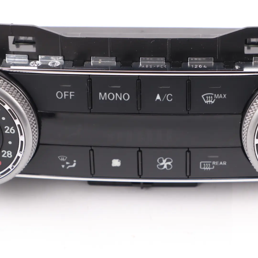Mercedes W204 Heater Climate Control Panel Switch Air Con A/C Unit - SKU A2049009104-1 - Part number A2049009104