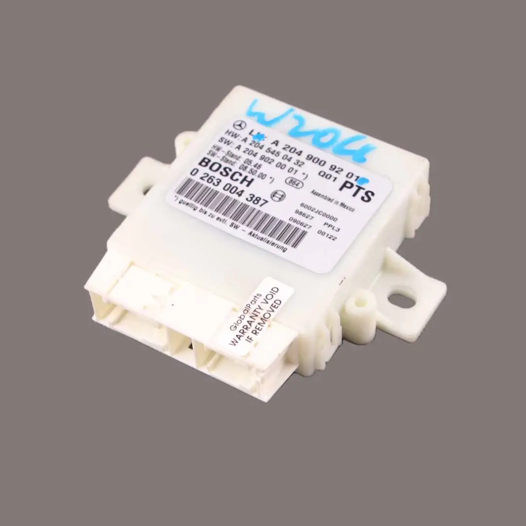  Modul Parktroni Mercedes W204 PDC Sensori parcheggio Unità controllo - SKU A2049009201 - Numero di parte A2049009201