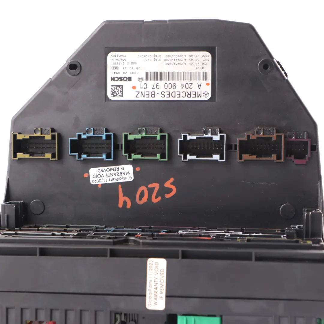Front Fuse Box Relay Control Unit SAM Module Mercedes W204 - SKU A2049009701 - Part number A2049009701