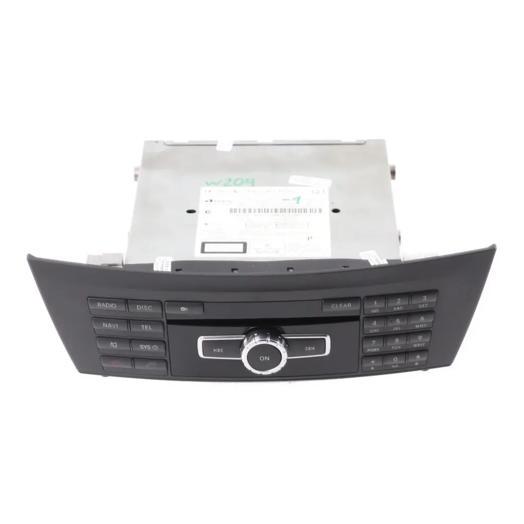 Mercedes W204 Navegación Radio Reproductor Unidad principal - SKU A2049009907-1 - Número de pieza A2049009907