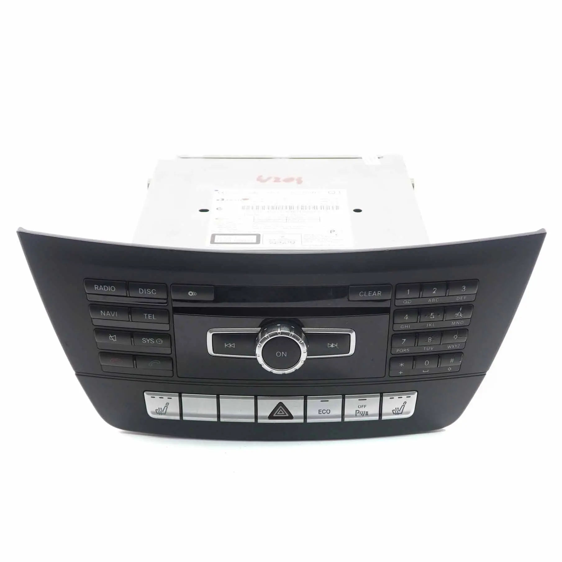 Mercedes W204 Navigation Hauptgerät Hazard Sitzschalter A2049009907