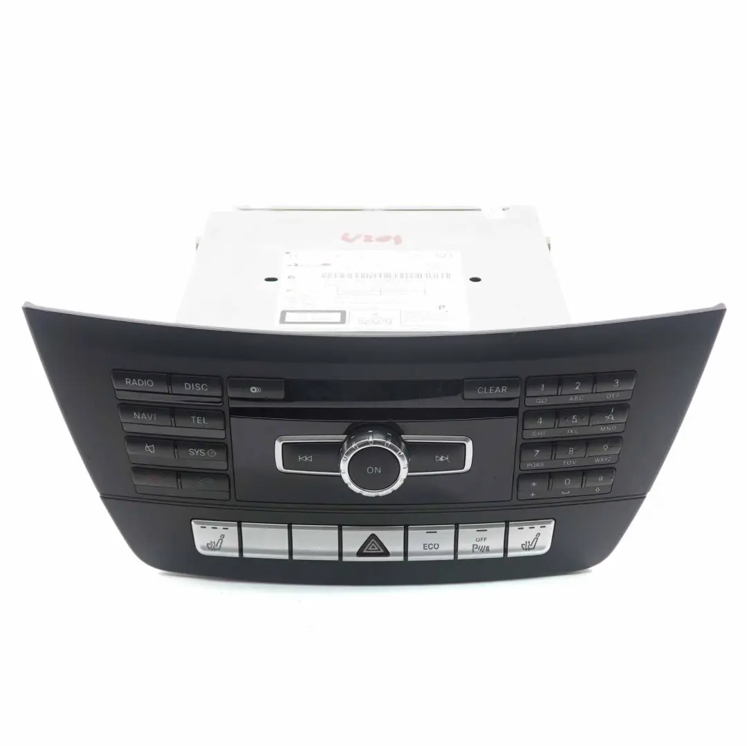 Mercedes W204 Navigation Radio Player Head Unit Hazard Seat Switch - SKU A2049009907 - Part number A2049009907