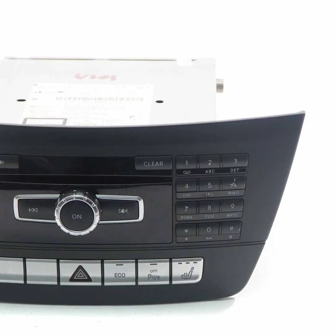 Mercedes W204 Navigation Radio Player Head Unit Hazard Seat Switch - SKU A2049009907 - Part number A2049009907