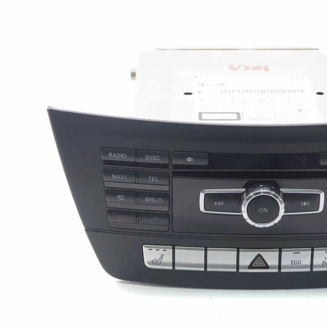 Mercedes W204 Navigation Radio Player Head Unit Hazard Seat Switch - SKU A2049009907 - Part number A2049009907