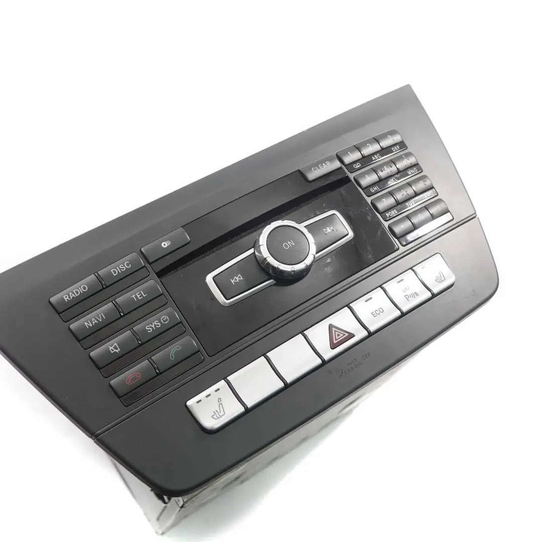 Mercedes W204 Navigazione Radio Player Interruttore unità principale - SKU A2049009907 - Numero di parte A2049009907