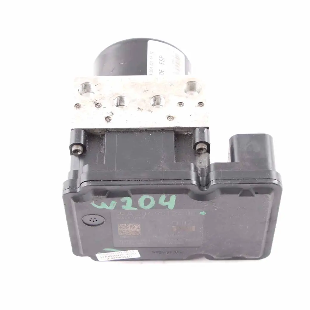 Mercedes W204 Brake Pump ABS ESP Hydraulic Control Unit A2044311912 - SKU A2049012400 - Part number A2049012400