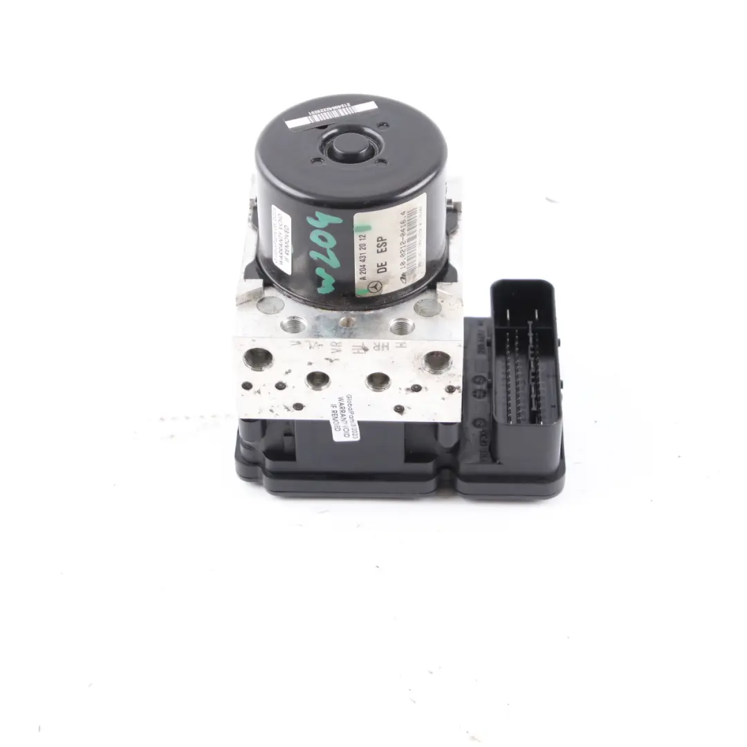 Mercedes W204 Brake Pump ABS ESP Hydraulic Braking Unit A2044312012 - SKU A2049012500-1 - Part number A2049012500