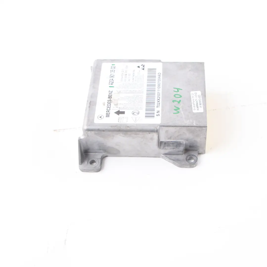 Sicherheitsmodul SRS-Steuergerät ECU Modul für Mercedes W204 S204 mit Teilenummer A2049013502 Mercedes W204 S204 Sicherheitsmodul SRS-Steuergerät ECU Modul - SKU A2049013502 - Teilenummer A2049013502