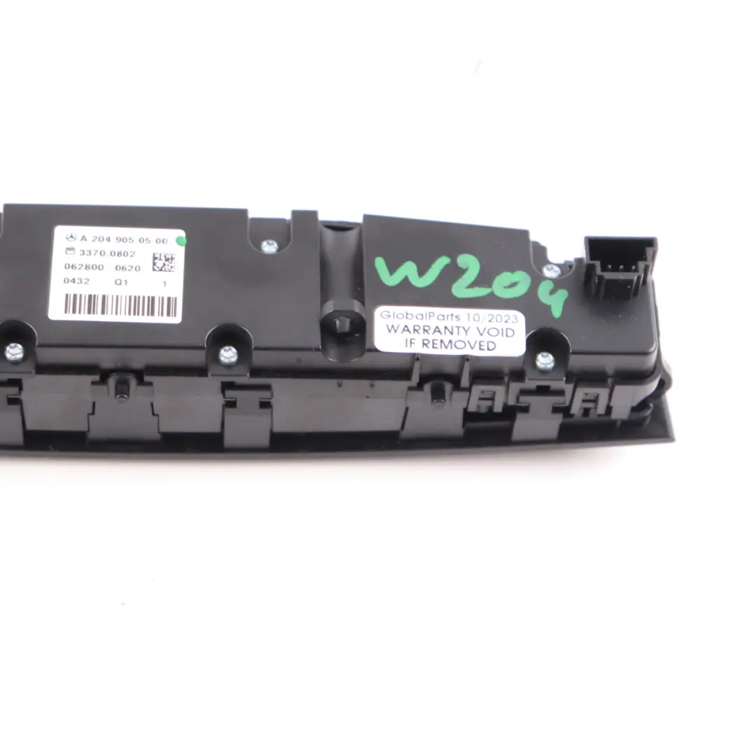 Mercedes W204 PDC Interruptor del sensor de aparcamiento Botón de control - SKU A2049050500 - Número de pieza A2049050500