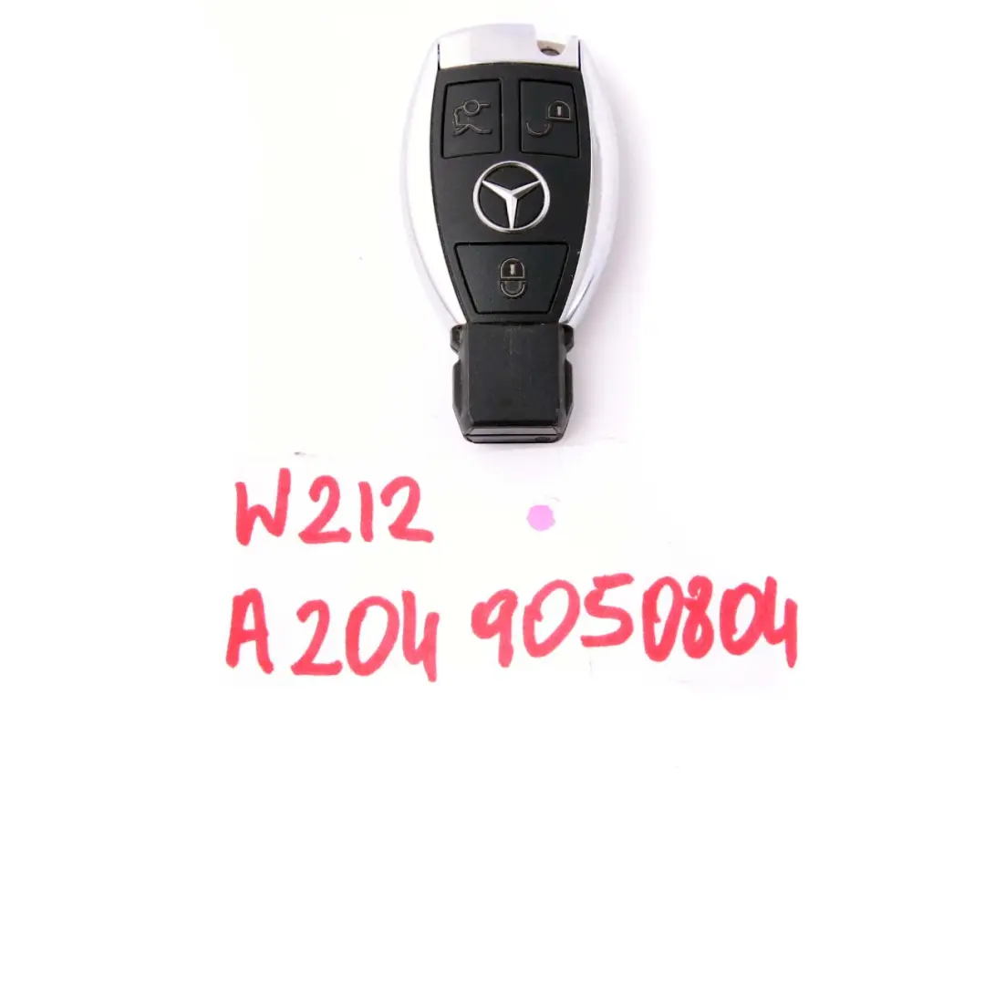 Radio Control Remoto Botón Llave Sin Llave para Mercedes W204 W212 W221 con número de pieza A2049050804 Mercedes W204 W212 W221 Radio Control Remoto Botón Llave Sin Llave - SKU A2049050804 - Número de pieza A2049050804