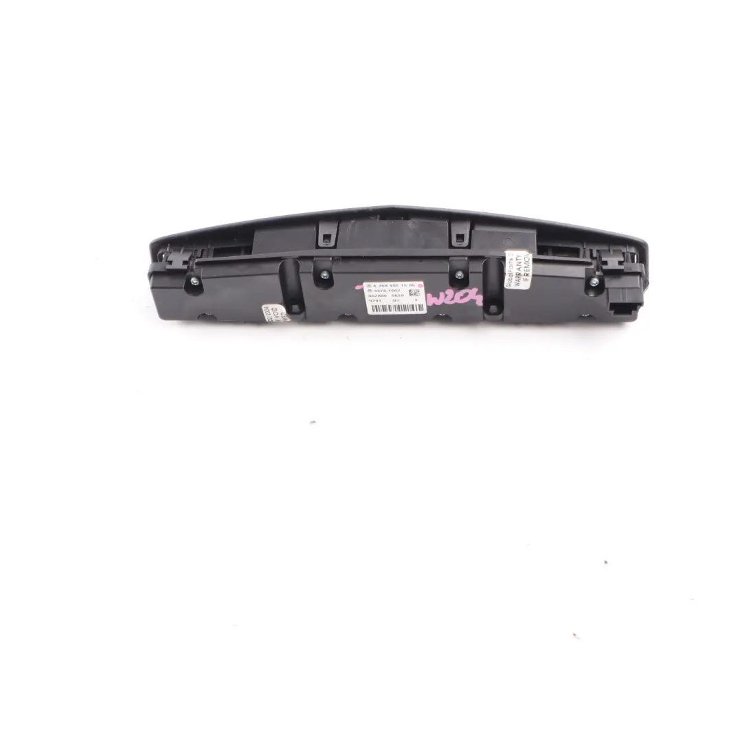 Mercedes W204 cruscotto interruttore controllo sedili riscaldati - SKU A2049051500 - Numero di parte A2049051500