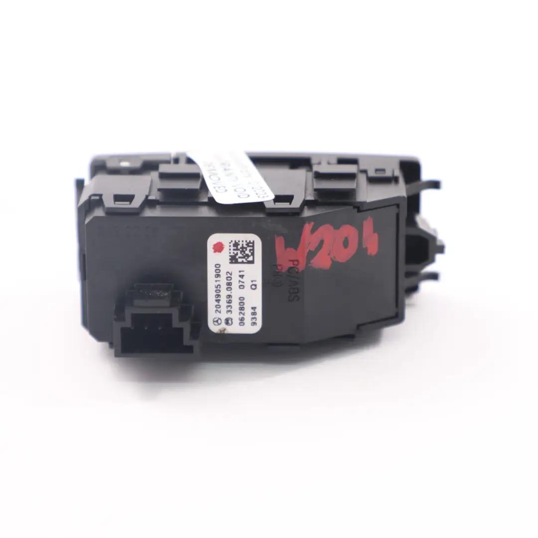 Mercedes W204 Hazard Warning Light ESP Switch Button Unit - SKU A2049051900 - Part number A2049051900