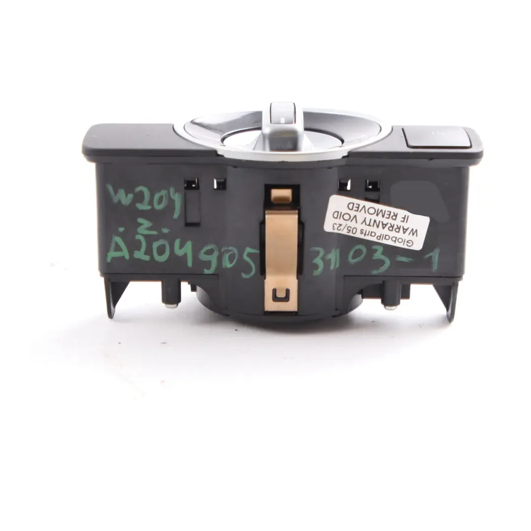Mercedes W204 Headlight Switch LED Control Unit Module Button - SKU A2049053103-1 - Part number A2049053103
