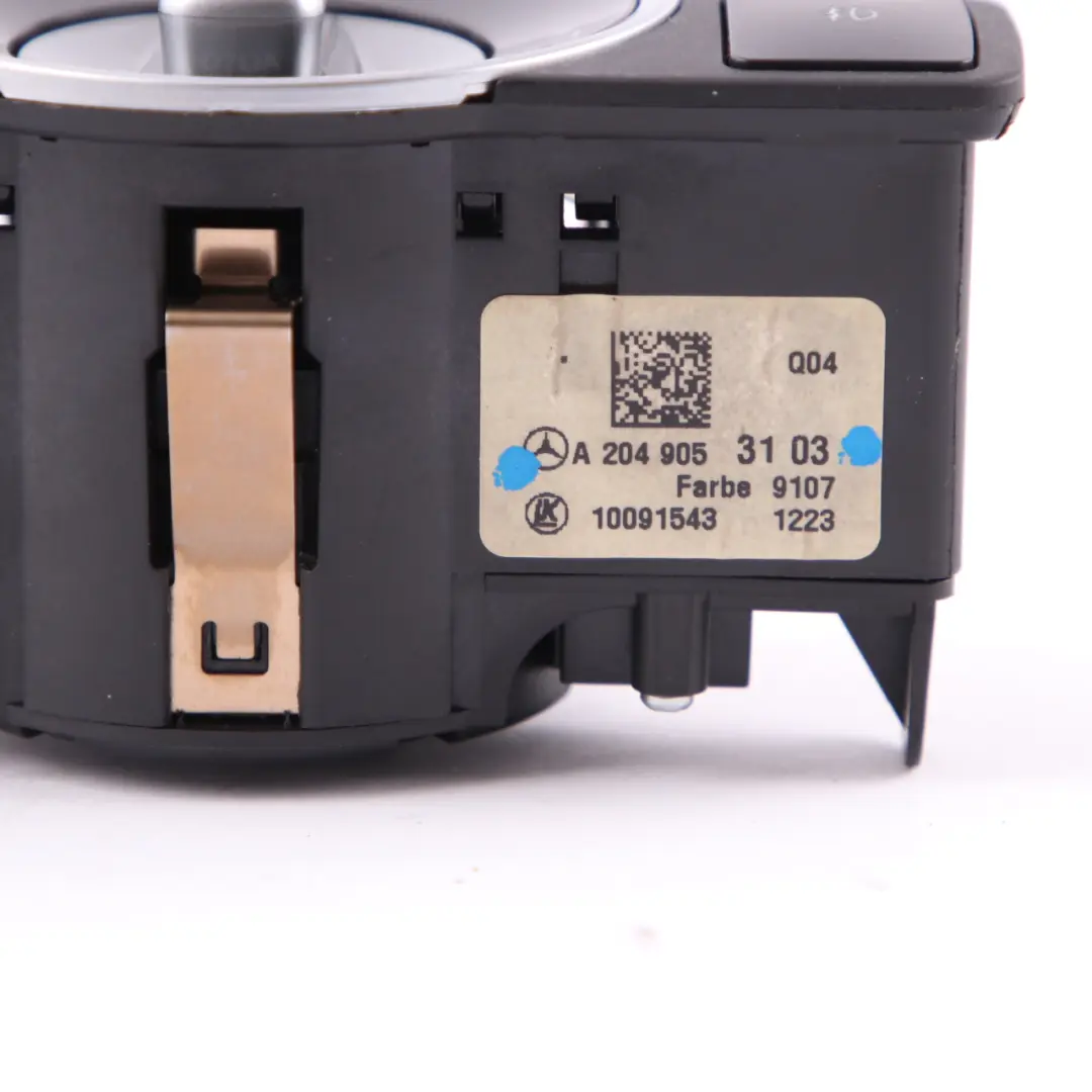 Headlight Switch Mercedes W204 LED Control Unit Module Button to with Part number A2049053103 Headlight Switch Mercedes W204 LED Control Unit Module Button - SKU A2049053103 - Part number A2049053103