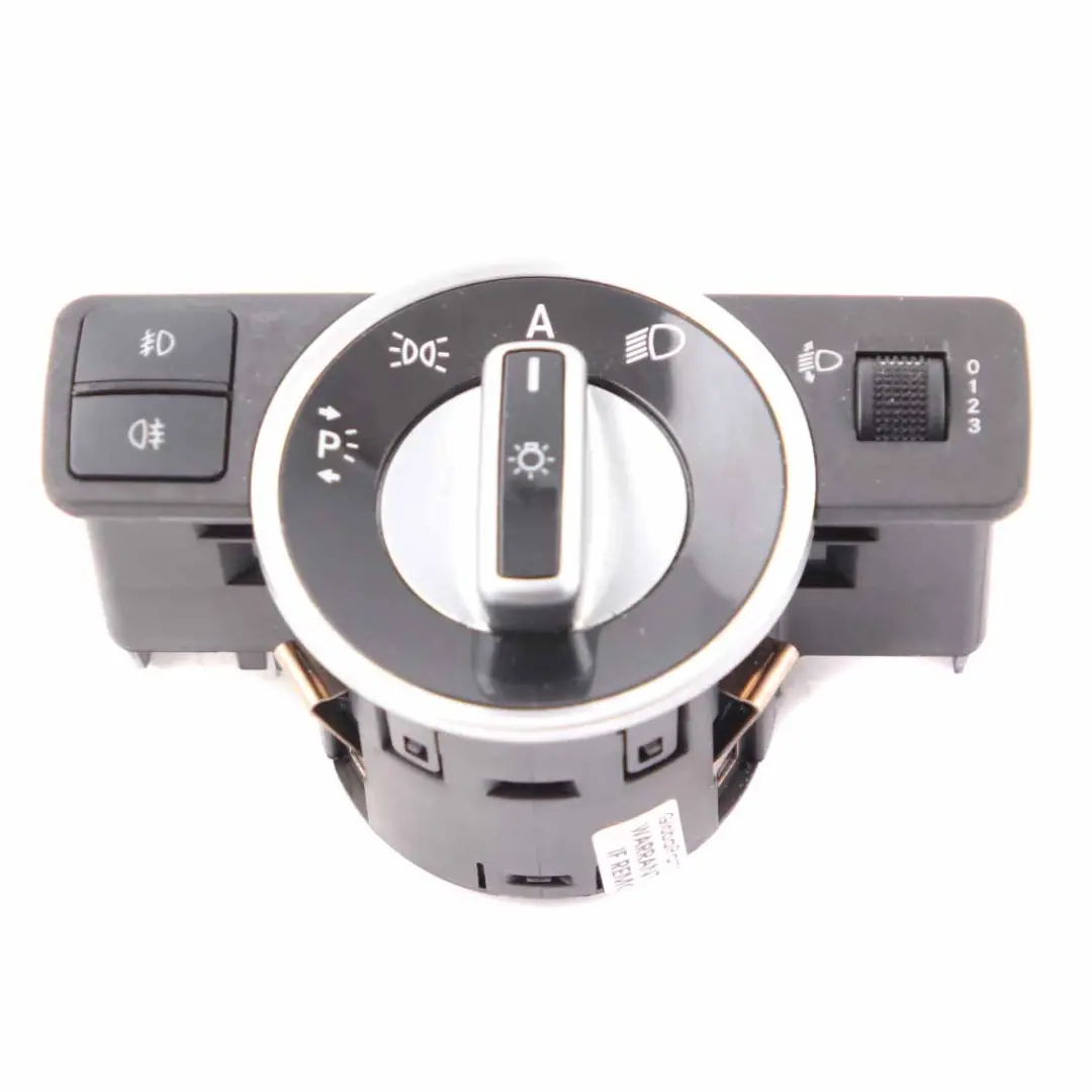 Headlight Fog Light Switch Control Unit Button Panel to Mercedes W204 with Part number A2049058002 Mercedes W204 Headlight Fog Light Switch Control Unit Button Panel - SKU A2049058002 - Part number A2049058002