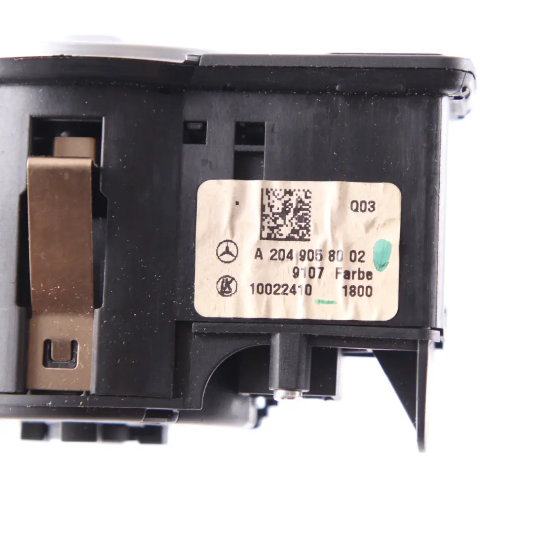 Mercedes W204 Faro Interruttore LED Unità controllo Modulo Pulsante A2049053103 - SKU A2049058002 - Numero di parte A2049058002