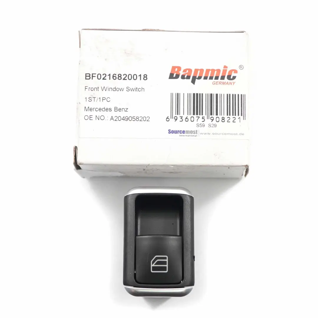 W207 Interruptor regulación elevalunas puerta BAPMIC para Mercedes W204 con número de pieza A2049058202 Mercedes W204 W207 Interruptor regulación elevalunas puerta BAPMIC - SKU A2049058202- - Número de pieza A2049058202