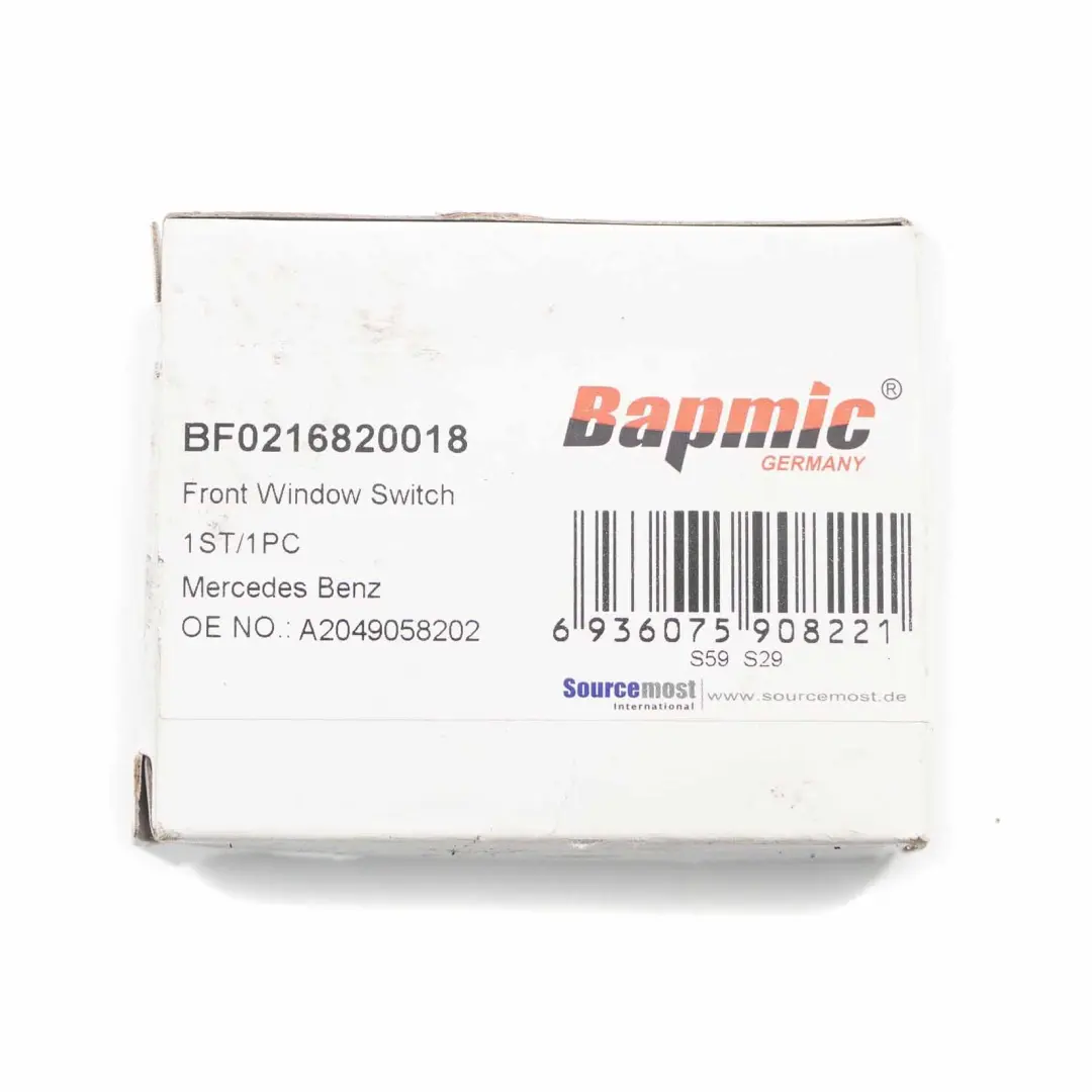 Mercedes W204 W207 Door Power Window Regulation Switch BAPMIC - SKU A2049058202- - Part number A2049058202