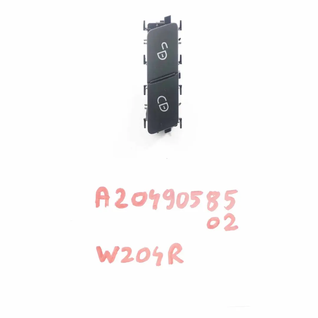 Mercedes-Benz C W204 Front Right Door O/S Door Locking Switch Button to with Part number A2049058502 Mercedes-Benz C W204 Front Right Door O/S Door Locking Switch Button - SKU A2049058502 - Part number A2049058502