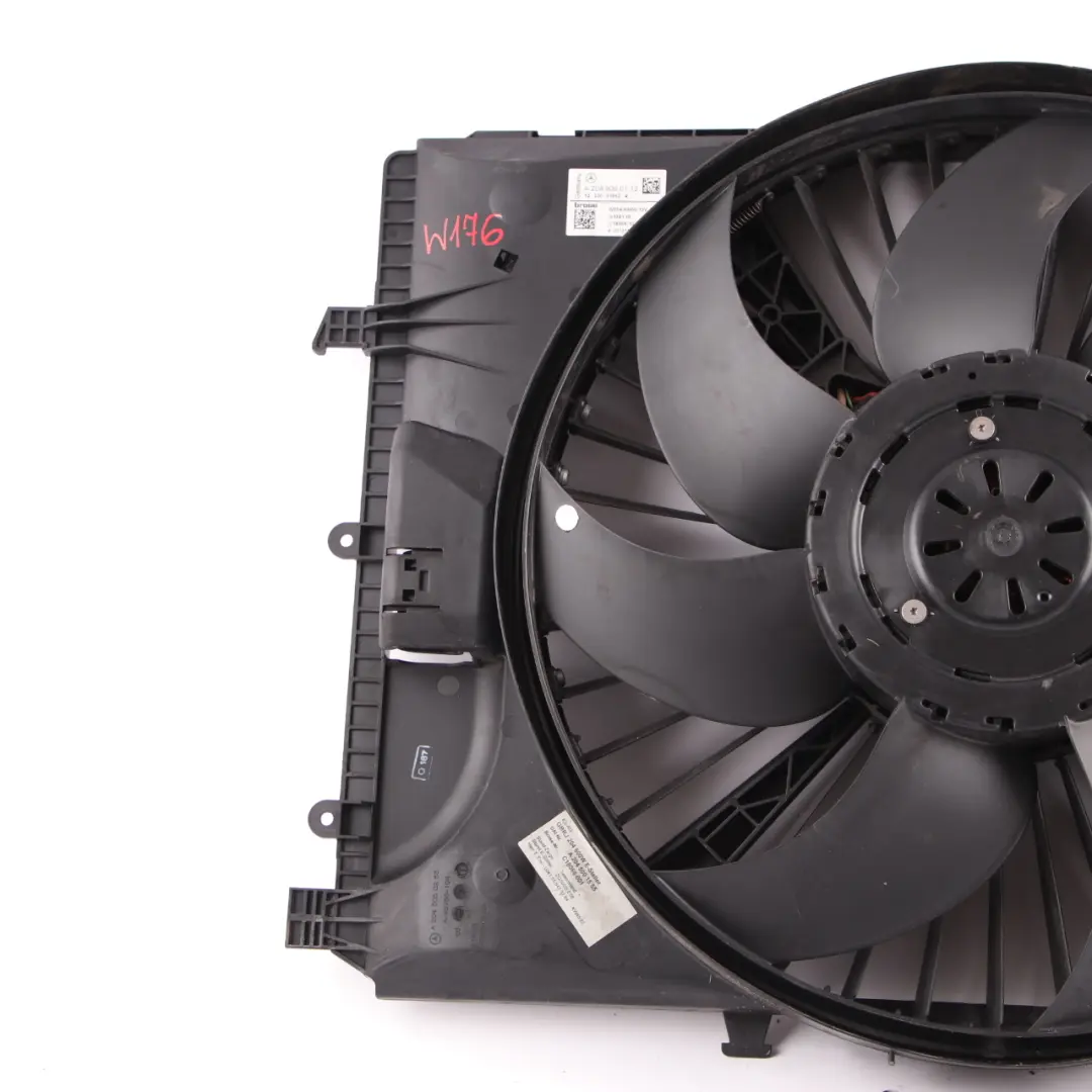 Radiator Fan Engine Cooling Radiator Shroud OM607 180 to Mercedes W176 with Part number A2049060112 Mercedes W176 Radiator Fan Engine Cooling Radiator Shroud OM607 180 - SKU A2049060112 - Part number A2049060112