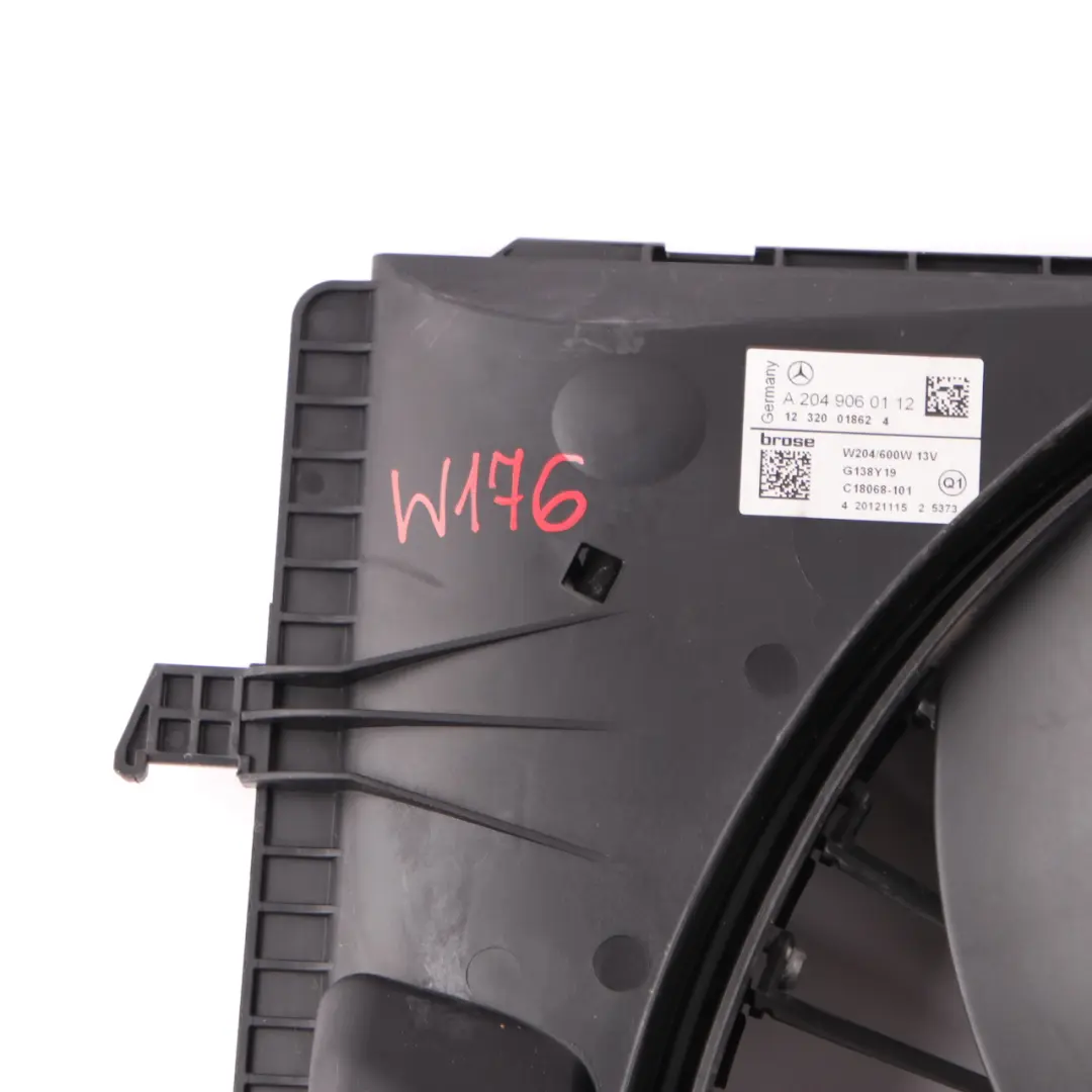 Radiator Fan Engine Cooling Radiator Shroud OM607 180 to Mercedes W176 with Part number A2049060112 Mercedes W176 Radiator Fan Engine Cooling Radiator Shroud OM607 180 - SKU A2049060112 - Part number A2049060112