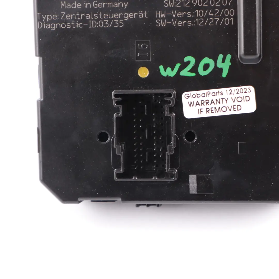 Mercedes W204 Moduł Sterownik SAM - SKU A2049060305-1 - Numer Części A2049060305