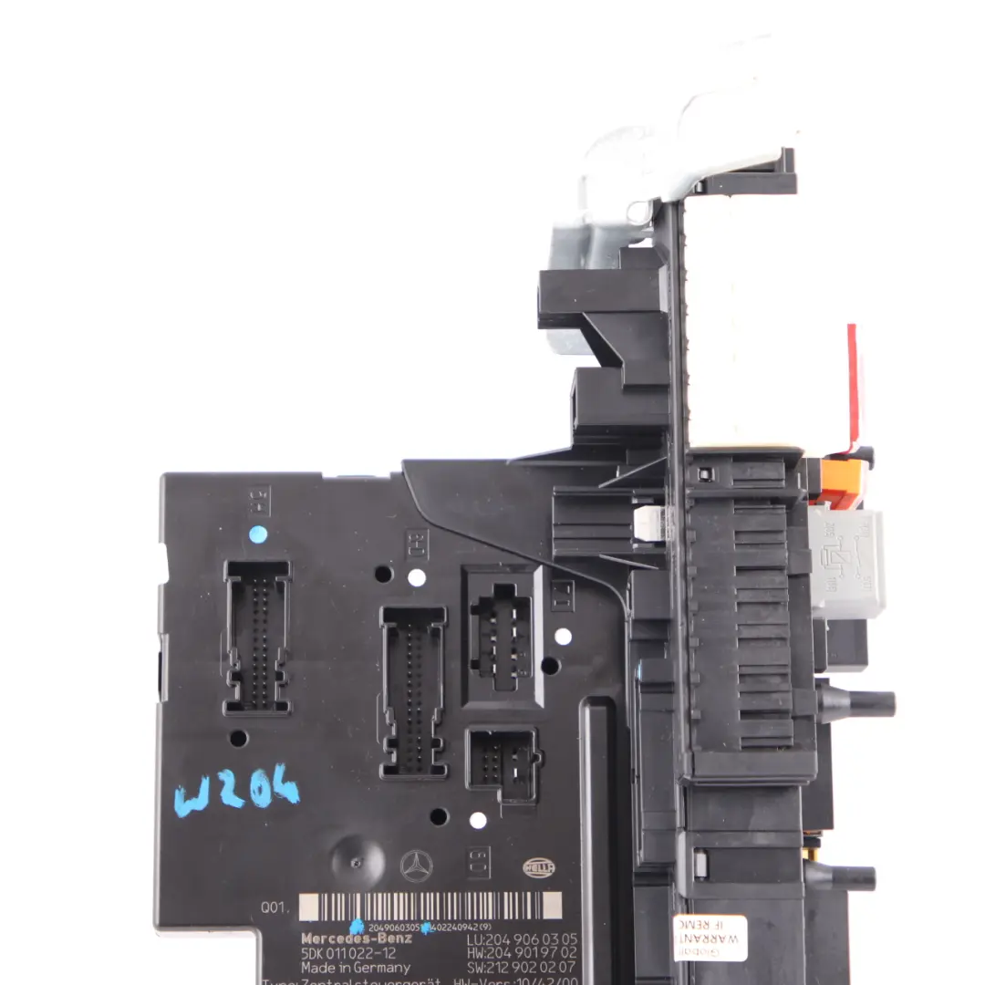 SAM Módulo Mercedes W204 Unidad Control Eléctrico Caja Fusibles para con número de pieza A2049060305 SAM Módulo Mercedes W204 Unidad Control Eléctrico Caja Fusibles - SKU A2049060305 - Número de pieza A2049060305