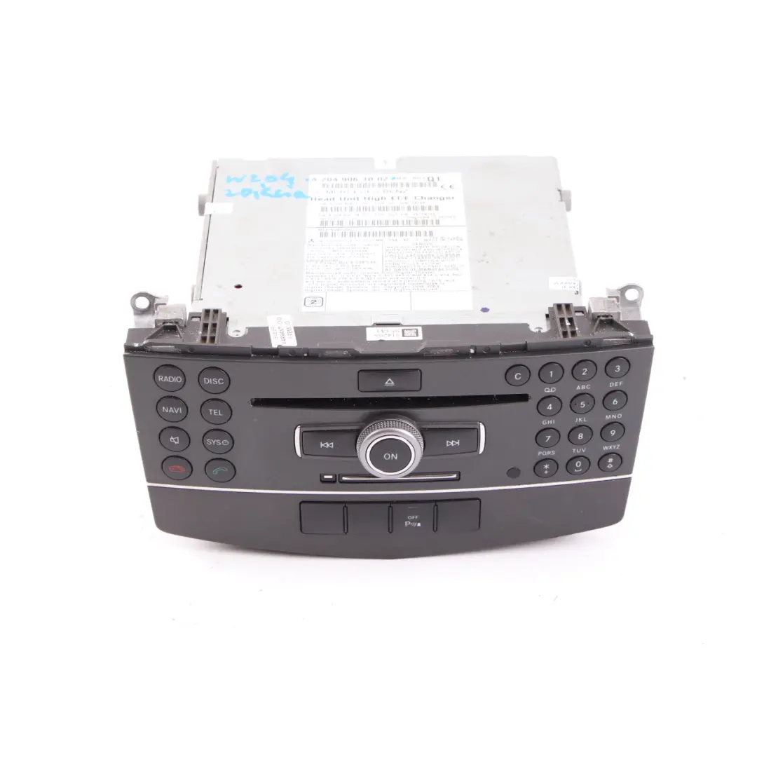 Radio Player Mercedes-Benz W204 COMAND Navi CD Head Unit to with Part number A2049061002 Radio Player Mercedes-Benz W204 COMAND Navi CD Head Unit - SKU A2049061002 - Part number A2049061002