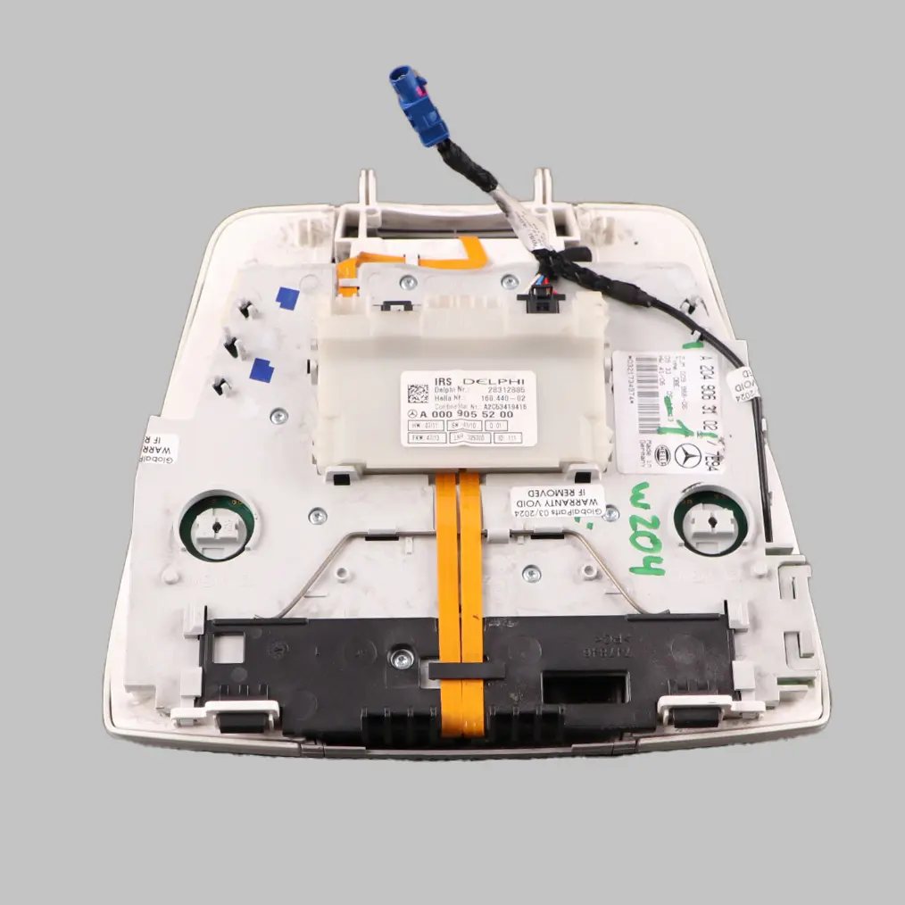 Roof Light Mercedes W212 Interior Reading Lamp Panel Front Grey to with Part number A2049063102 Roof Light Mercedes W212 Interior Reading Lamp Panel Front Grey - SKU A2049063102-1 - Part number A2049063102