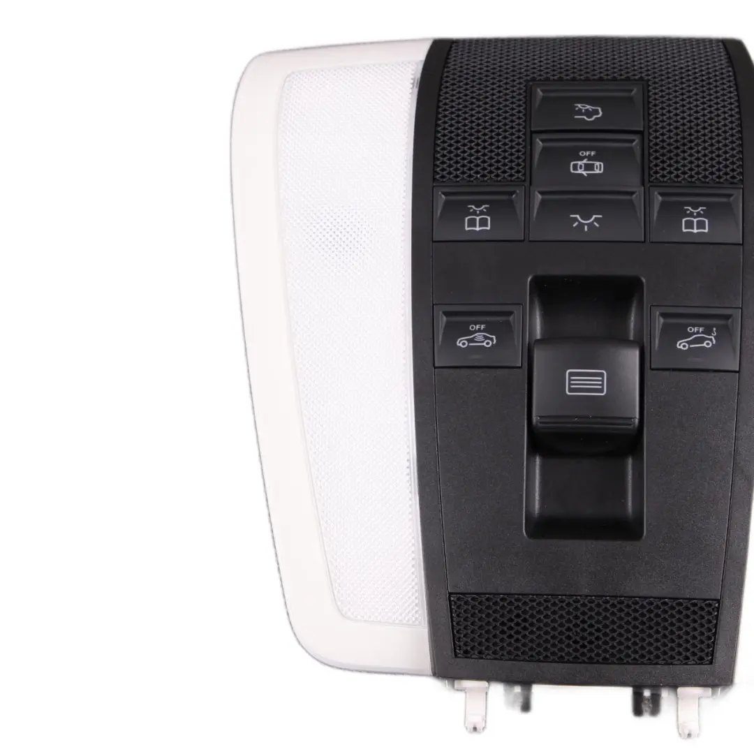 Luz Techo Lectura Interior Panel Delantero Negro para Mercedes W212 con número de pieza A2049063102 Mercedes W212 Luz Techo Lectura Interior Panel Delantero Negro - SKU A2049063102 - Número de pieza A2049063102