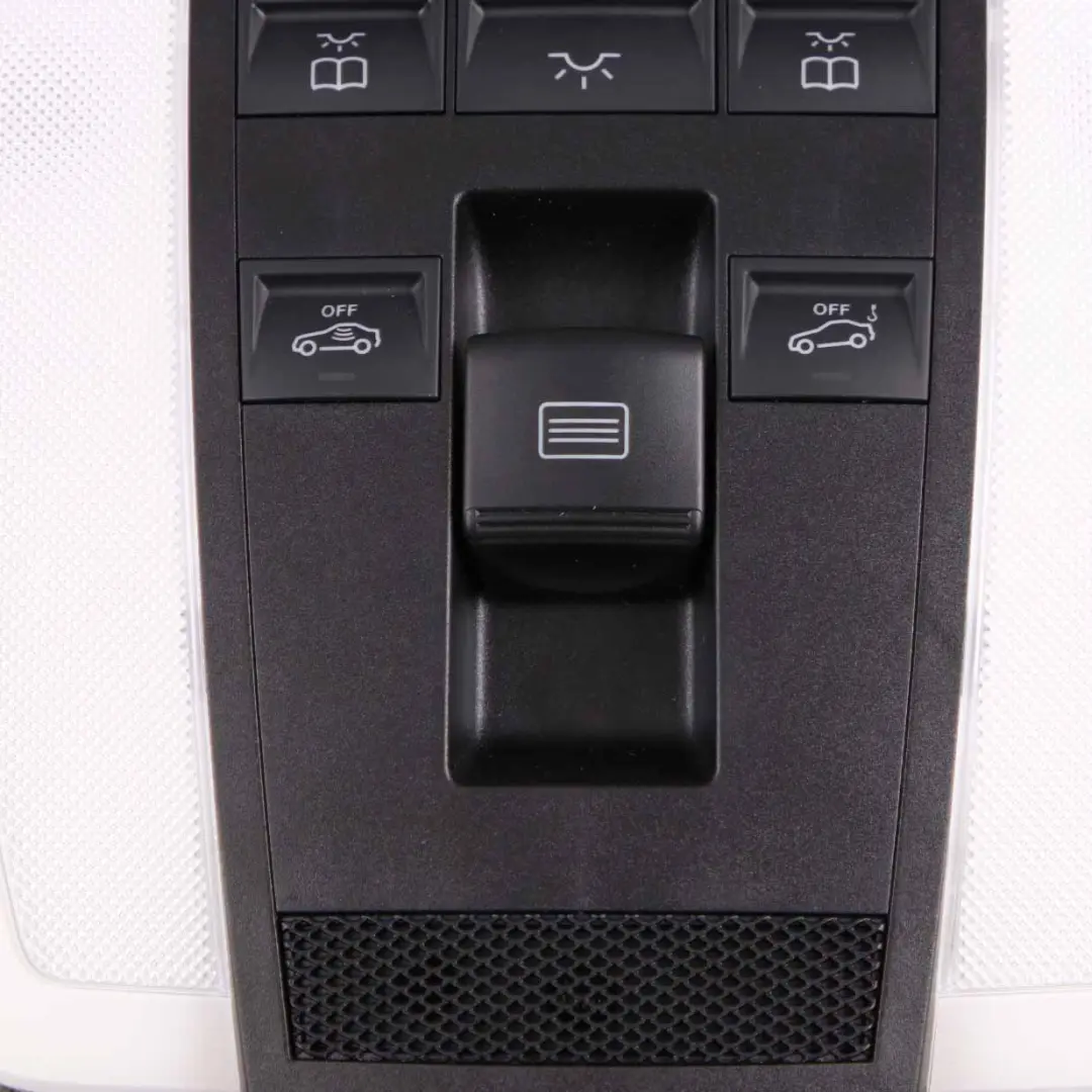 Dachleuchte Innenraum Leseleuchte Blende Vorne Schwarz für Mercedes W212 mit Teilenummer A2049063102 Mercedes W212 Dachleuchte Innenraum Leseleuchte Blende Vorne Schwarz - SKU A2049063102 - Teilenummer A2049063102