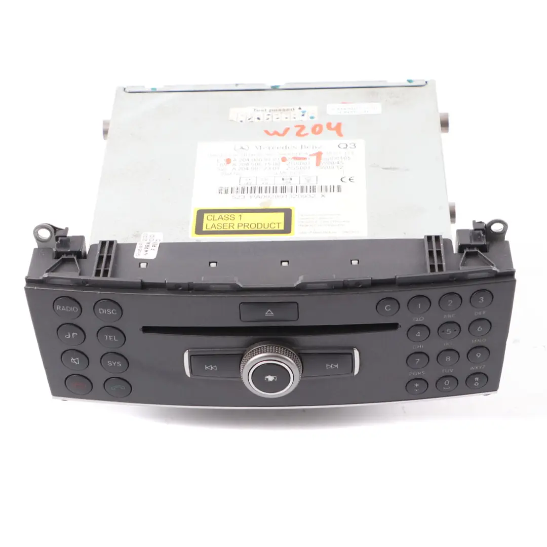  Radio Player Mercedes W204 Audio 20 Navi CD Player Head Unit - SKU A2049069701-1 - Part number A2049069701
