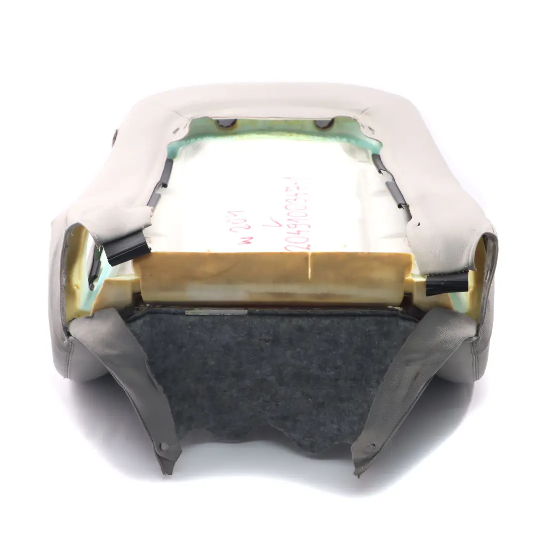 Sitzlehnenbezug vorne links Bezug Stoff Leder Grau für Mercedes W204 mit Teilenummer A2049100347 Mercedes W204 Sitzlehnenbezug vorne links Bezug Stoff Leder Grau - SKU A2049100347-1 - Teilenummer A2049100347