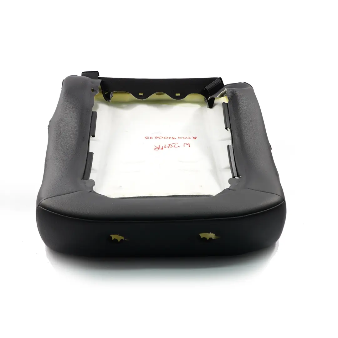 Respaldo Delantero Derecho Tapa Trasera Imitación Cuero Negro para Mercedes W204 con número de pieza A2049100693 Mercedes W204 Respaldo Delantero Derecho Tapa Trasera Imitación Cuero Negro - SKU A2049100693 - Número de pieza A2049100693