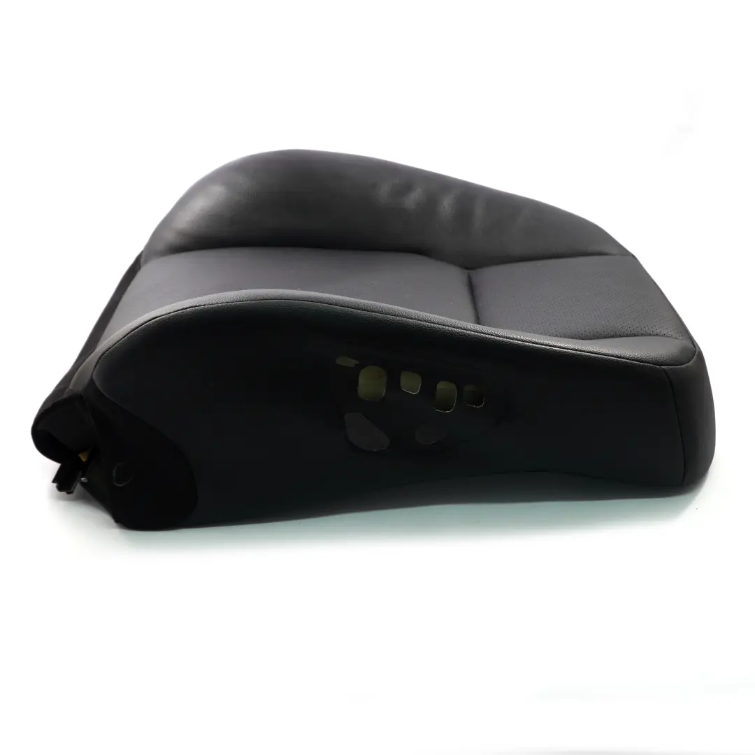 Mercedes W204 Seat Backrest Front Right O/S Back Cover Black Imitation Leather - SKU A2049100693 - Part number A2049100693