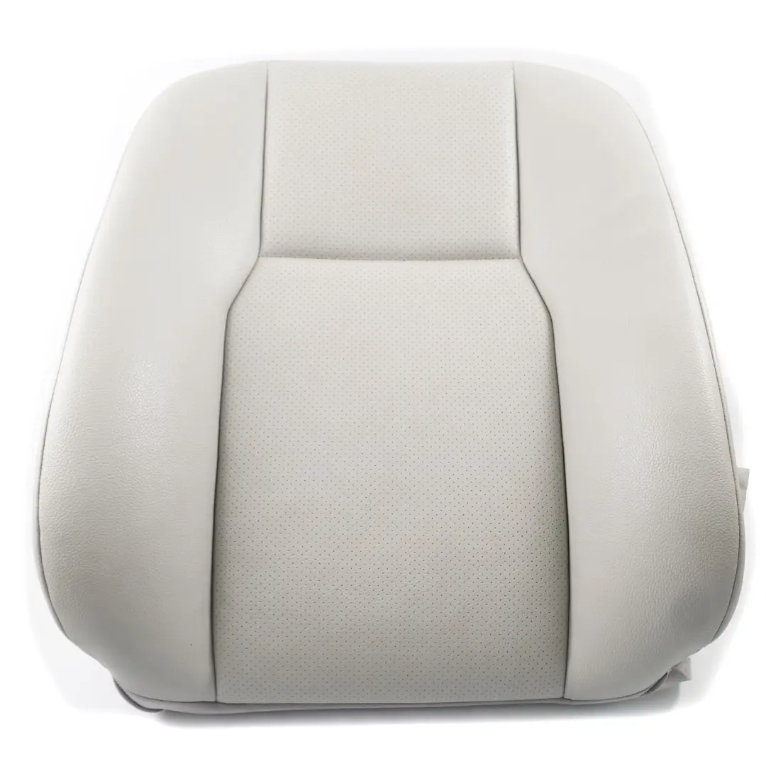 Mercedes W204 Seat Backrest Front Left N/S Back Cover Grey Imitation Leather - SKU A2049100747-2 - Part number A2049100747