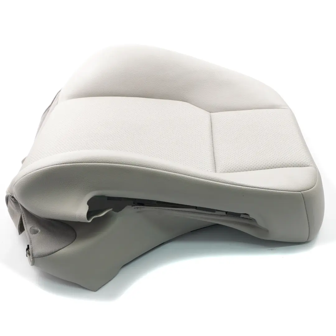 Mercedes W204 Seat Backrest Front Left N/S Back Cover Grey Imitation Leather - SKU A2049100747-2 - Part number A2049100747