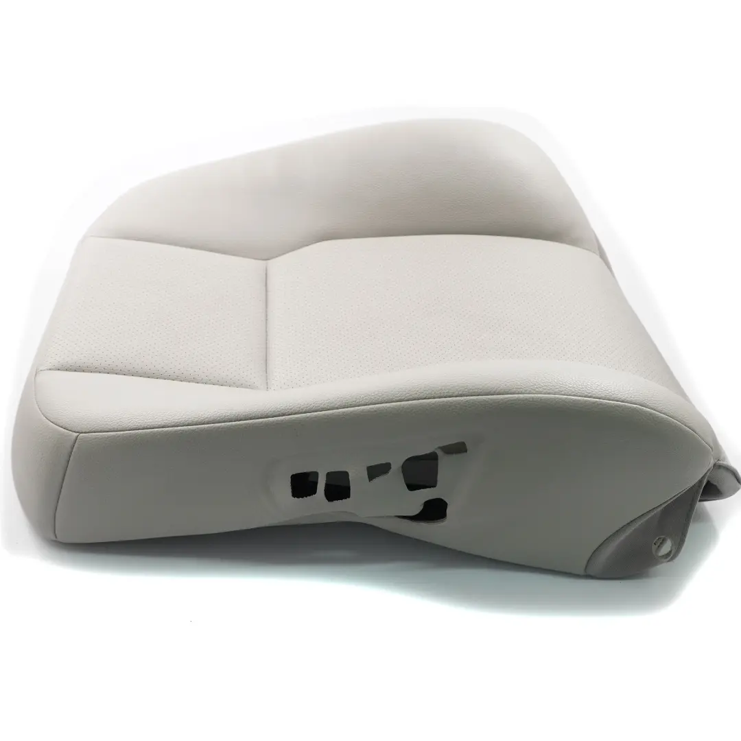 Mercedes W204 Seat Backrest Front Left N/S Back Cover Grey Imitation Leather - SKU A2049100747-2 - Part number A2049100747