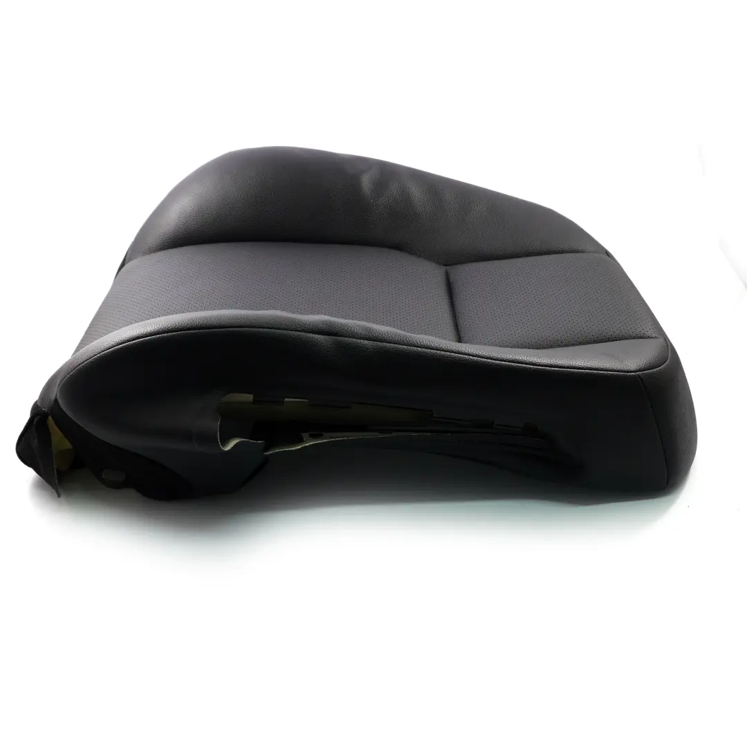 Mercedes W204 Seat Backrest Front Left N/S Back Cover Black Imitation Leather - SKU A2049100747 - Part number A2049100747