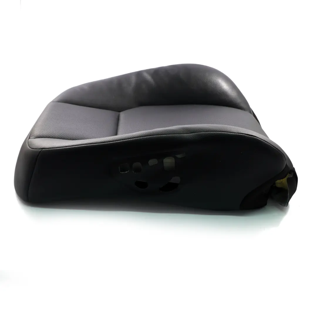 Mercedes W204 Seat Backrest Front Left N/S Back Cover Black Imitation Leather - SKU A2049100747 - Part number A2049100747