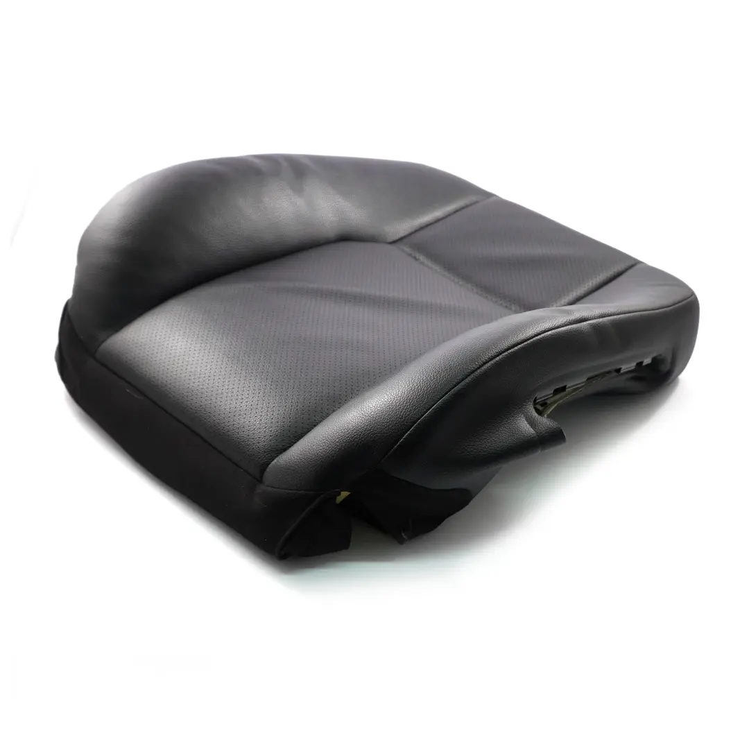 Mercedes W204 Seat Backrest Front Left N/S Back Cover Black Imitation Leather - SKU A2049100747 - Part number A2049100747