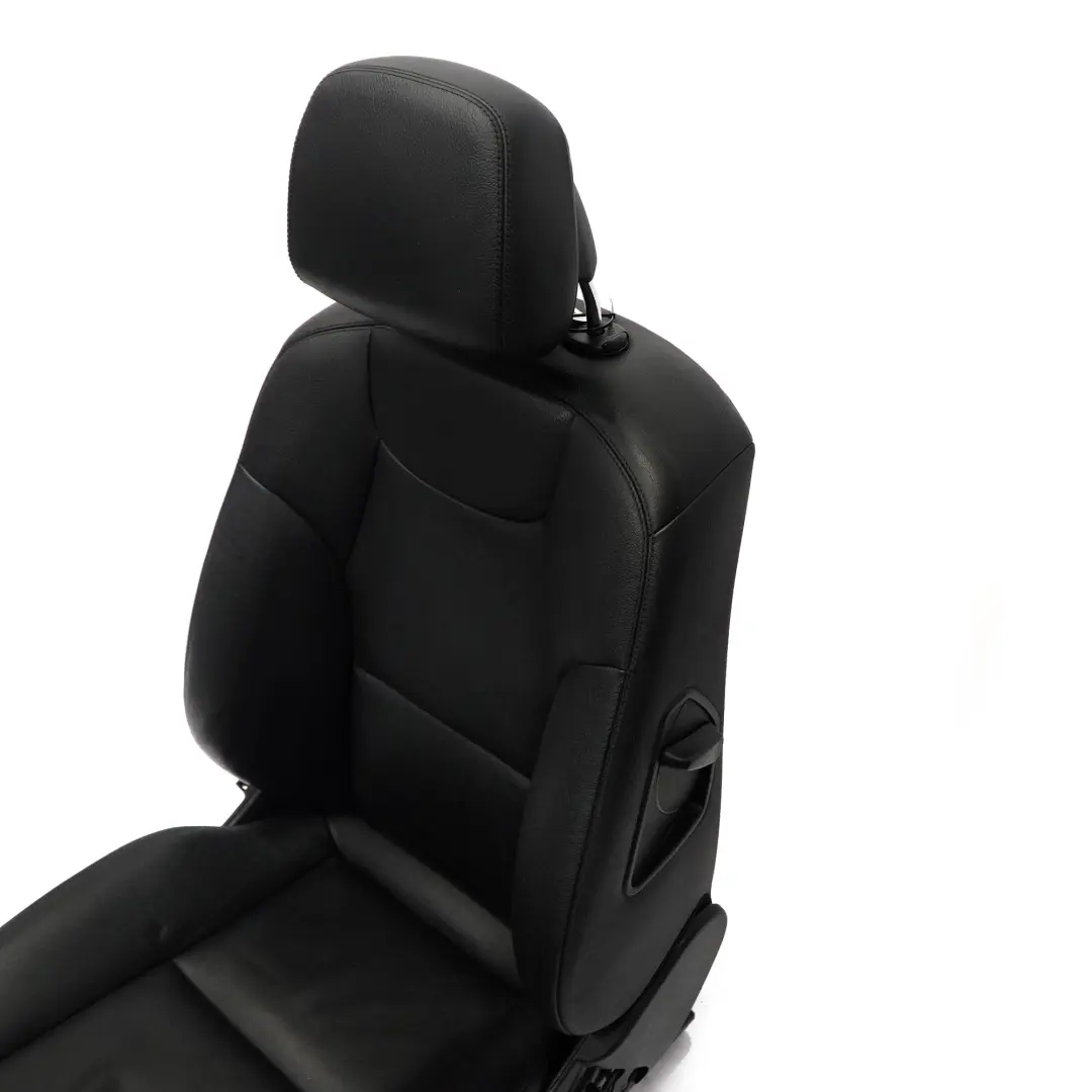 Mercedes W204 Front Right O/S Seat Heated Sport Black Leather Electric - SKU A2049101493-2 - Part number A2049101493