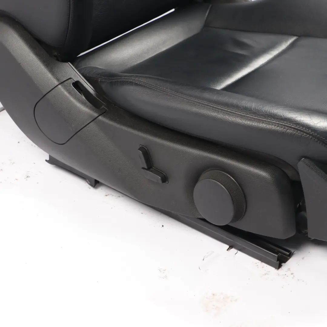 Mercedes W204 Front Right O/S Seat Sport Black Leather Electric - SKU A2049101493-4 - Part number A2049101493