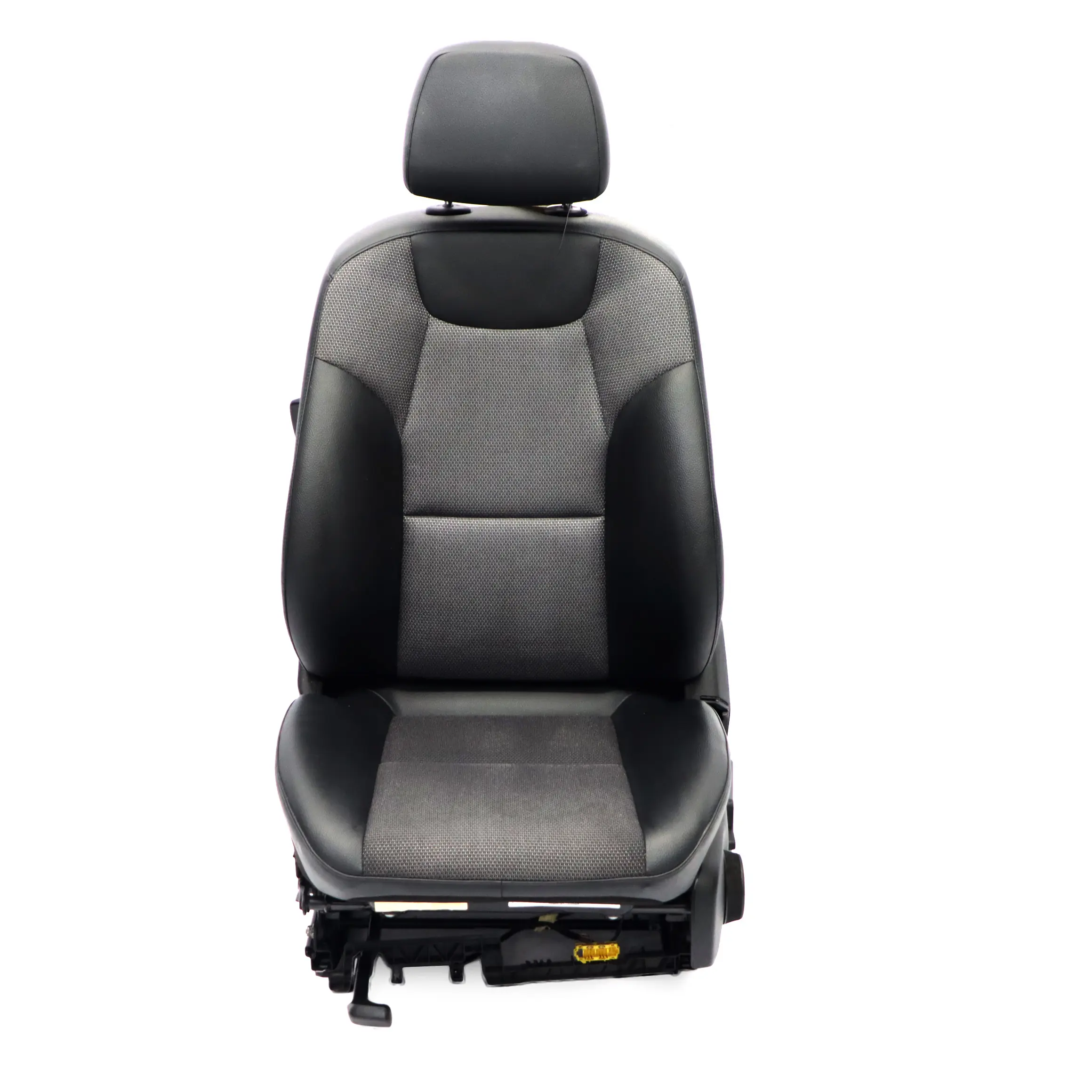 Sedile anteriore Mercedes W204 S204 Sport Sinistra Tessuto Panno Pelle Nero