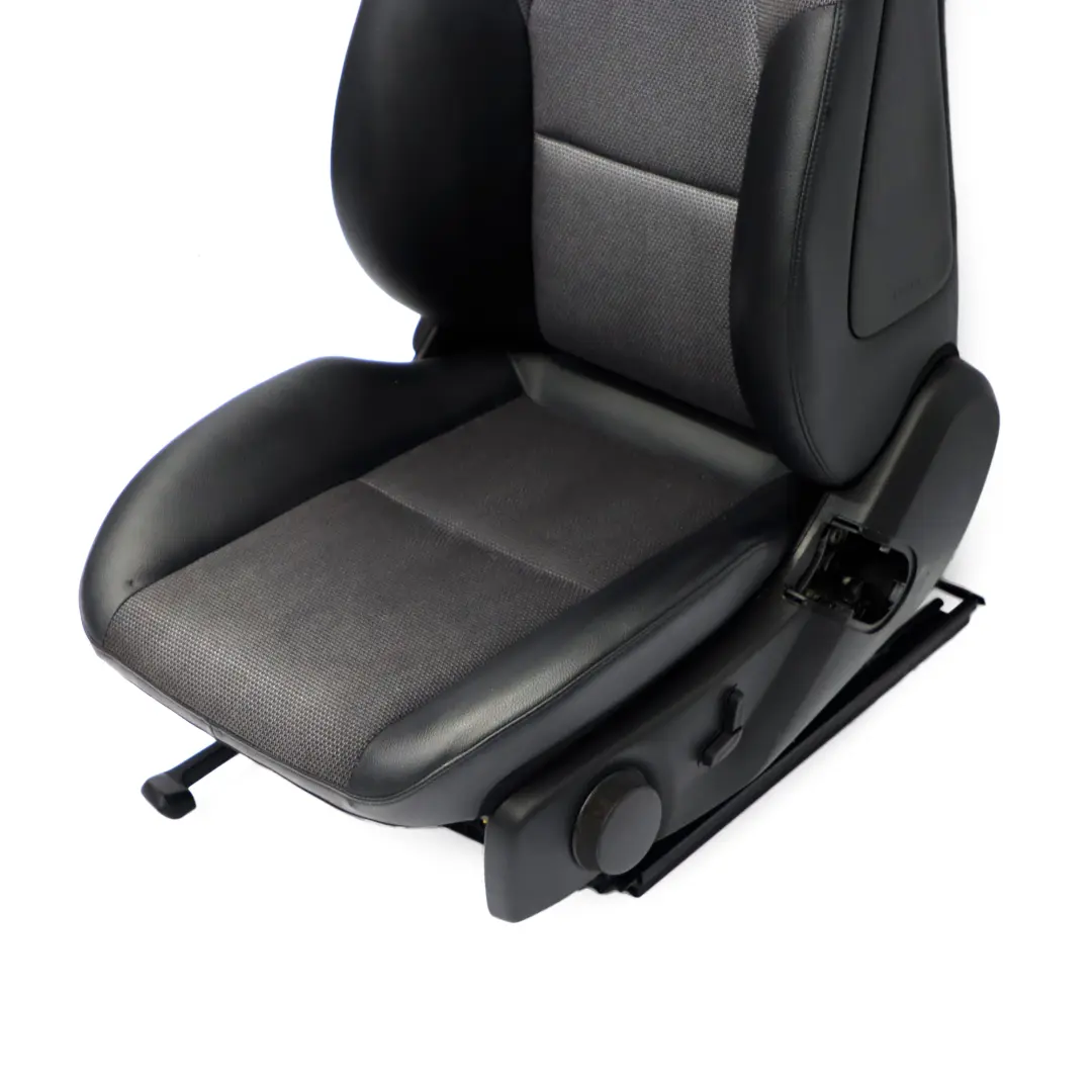 Mercedes W204 S204 Fotel Sport Lewy Przód Materiał Skóra Czarna - SKU A2049102347-3 - Numer Części A2049102347