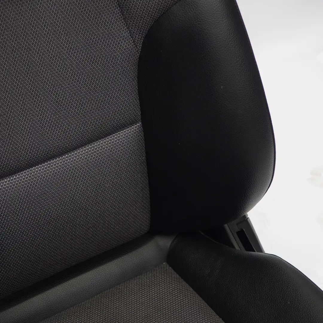  Front Seat Mercedes W204 S204 Sport Left N/S Heated Fabric Cloth Leather Black - SKU A2049102347-4 - Part number A2049102347