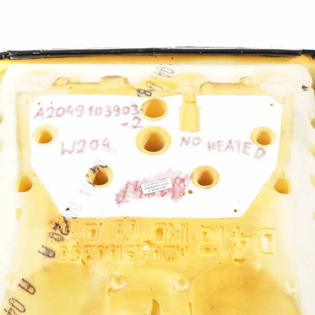 Coprisedili Sport Riscaldati Anteriori Sinistra Destra Pelle Nera per Mercedes W204 con numero di parte A2049103903 Mercedes W204 Coprisedili Sport Riscaldati Anteriori Sinistra Destra Pelle Nera - SKU A2049103903-2 - Numero di parte A2049103903